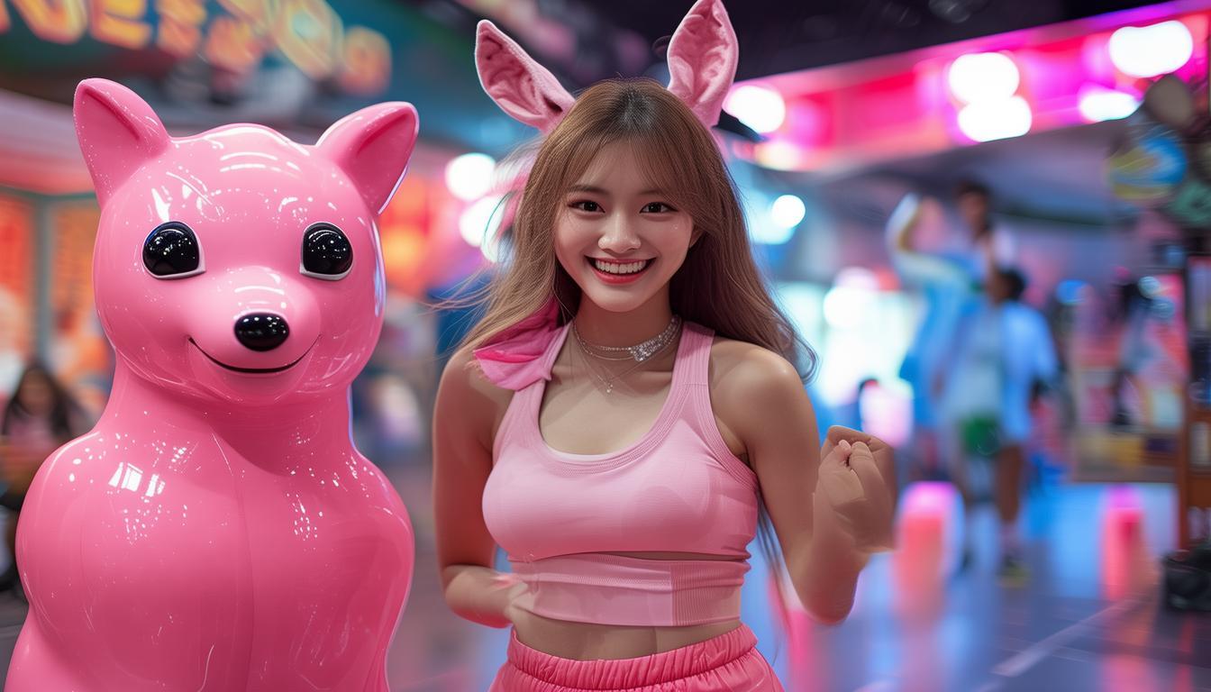 7月11日奔跑吧录制，宋雨琦见白鹿立牌惊喜互动引热议